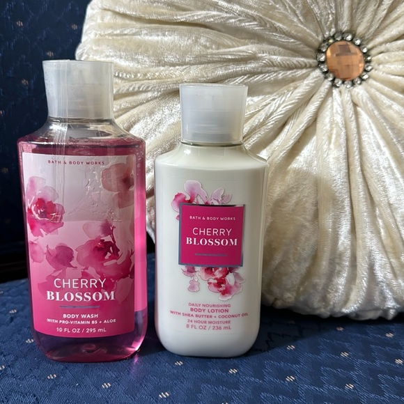 Bath & Body Works Other - BATH & BODY WORKS SET. . . CHERRY BLOSSOM SCENT